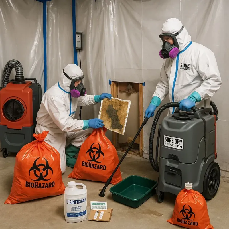 Contaminated Water Handling Protocols process in Vinton, TX